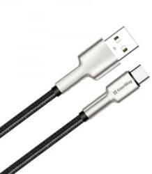 ColorWay USB-A - Type-C kábel 1m fekete (CW-CBUC046-BK) (CW-CBUC046-BK)