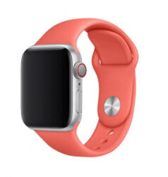 FIXED Apple Watch 38mm/40mm/41mm szilikon szíj szett barackszínű (FIXSST-436-AP)