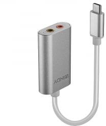 Lindy USB Type C - 2 x 3.5mm jack adapter (42711) (42711)