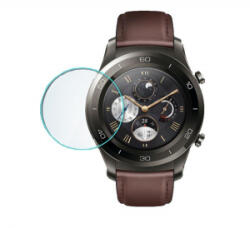 Gigapack Képernyővédő üveg (2.5D lekerekített szél, karcálló, 9H, NEM íves) ÁTLÁTSZÓ [Huawei Watch 2 Pro]