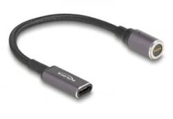 Delock laptop töltőkábel USB Type-C anya - mágneses 8 tűs konnektor 15cm (80781) (80781) - aqua