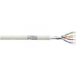 LogiLink CCA telepítőkábel, CAT 5e SF/UTP kábel szereléshez SF/UTP 4 x 2 AWG 24/1 Szürke 100 m LogiLink (CPV007)