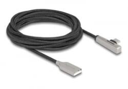 Delock USB 2.0 USB Type-A - Type-C adat és töltő kábel 3m fekete (80768) (80768)