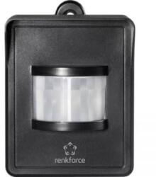 Renkforce Fali, vezeték nélküli mozgásérzékelő, 1 csatornás, max. 150 m, fekete, renkforce RS2W