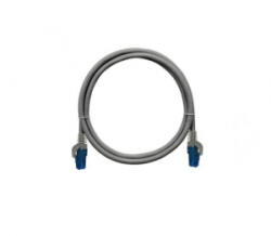 NIKOMAX Patch kábel UTP, Essential Series, CAT6, LSZH, 3m, szürke