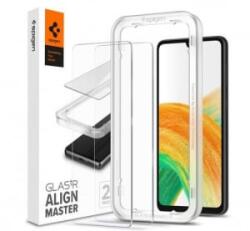 Spigen AlignMaster Samsung Galaxy A33 5G Tempered kijelzővédő fólia 2db (AGL04296)