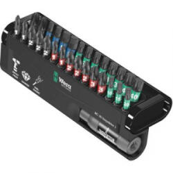 Wera BIT készlet, Torx, kereszthornyú PH, PZ és belső hatlapú BIT-ekkel 30 részes készlet Wera BC Impaktor/30 Bit-Check 05057690001