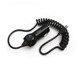 Hama Micro-USB autós töltő tekercselt kábellel 2, 4A fekete (183248)