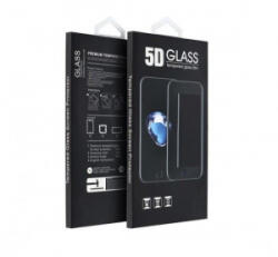 Utángyártott Apple iPhone 14 Pro 5D Full Glue hajlított tempered glass kijelzővédő üvegfólia fekete (68613) (EGY68613)