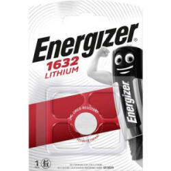 Energizer CR1632 lítium gombelem, 3 V, 130 mA, Energizer BR1632, DL1632, ECR1632, KCR1632, KL1632, KECR1632, LM1632