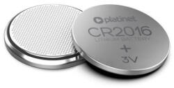 Platinet gombelem lithium CR2016 1db-os (PMBCR20161) (PMBCR20161)