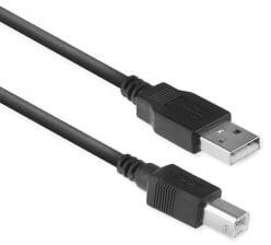 ACT USB-A - USB-B kábel 1m fekete (AC3030)