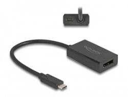 Delock DisplayPort anya - USB Type-C apa adapter (61059) (61059) - aqua