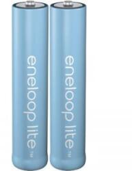 Panasonic Eneloop AAA 550mAh mikro ceruza akku (2db/csomag) (BK4LCCE-2BE-N) (BK-4LCCE/2BE) - aqua