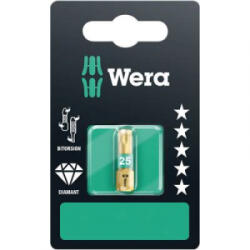 Wera 867/1 TORX® BDC bit, T10 x 25 mm Wera 05134374001 Hossz: 25 mm - aqua