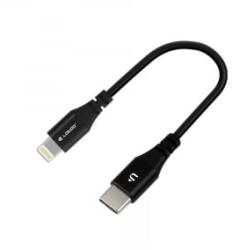 Lotoo S2L USB-C - Lightning OTG adapterkábel 65mm fekete