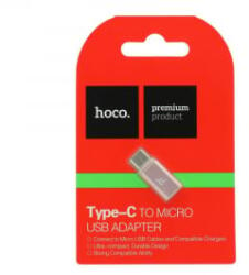 hoco. USB Type-C - MicroUSB adapter rózsaarany (HC031253)