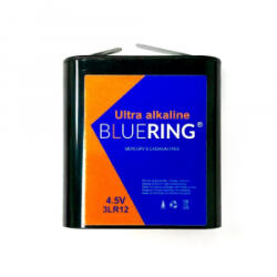 BLUERING Ultra Alkaline 3LR12 4.5V lapos elem (5999093895806) - aqua