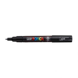 uni Posca PC-1M dekormarker fekete (PC-1M BLACK(E))
