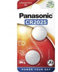 Panasonic 3V CR2025 gombelem (2db) (CR2025-2B)