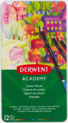 Derwent 'Academy' színes ceruza készlet 12 különböző szín (2301937) (D2301937)