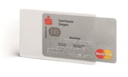 DURABLE bankkártyatartó 1db-os RFID védelemmel áttetsző (890319)