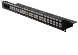 Roline UTP CAT6 patch panel keret (26.11. 0357-5) (26.11.0357-5)