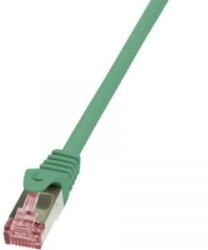 LogiLink RJ45 Hálózati csatlakozókábel, CAT 6 S/FTP [1x RJ45 dugó - 1x RJ45 dugó] 0, 25 m, zöld LogiLink - aqua