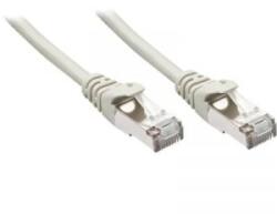 Lindy RJ45 Hálózat Csatlakozókábel CAT 5e F/UTP 20.00 m Szürke Védővel LINDY