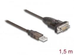 Delock USB 2.0 Type-A - 1 x Serial RS-232 D-Sub 9 pin apa adapter 1, 5m (62645)