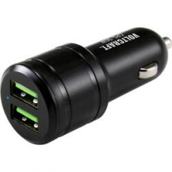 VOLTCRAFT CPS-36W Személygépkocsi USB-s töltőkészülék Kimeneti áram (max. ) 3 A 2 x USB