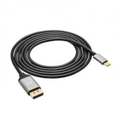 Akyga USB type C > DisplayPort kábel 1.8m (AK-AV-16)