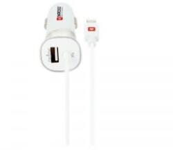SKROSS autós USB töltő és Lightening USB kábel (SKR-CARCHARLIGHTNCAB / 2.900616)