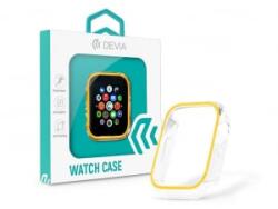 DEVIA Luminous Series Shockproof Apple Watch 41mm szilikon védőtok aranyszínű (ST359637)