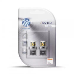 m-tech T20 W21W LED 21xSMD2835 SMD Can-Bus fehér színű pár (72LB114W)