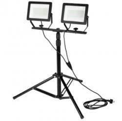 NEO TOOLS állványos reflektor 2x230V/100W fekete (99096)