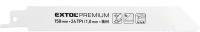 Extol szablyafűrészlap 3db/csomag, Bosch befogás, 150mm, 24T, fémhez (8806204) (8806204)