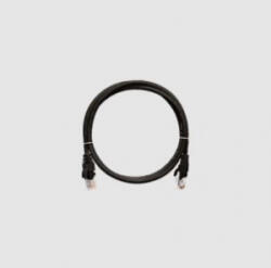 NIKOMAX Patch kábel UTP, CAT5e, LSZH, 1m, fekete