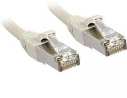 Lindy RJ45 Hálózat Csatlakozókábel CAT 6 S/FTP 10.00 m Szürke Védővel LINDY (45587)