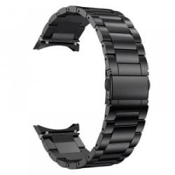 Cellect Samsung Watch 4/5 fém óraszíj 20mm fekete (CEL-STRAPWATCH4ME-BK) (CEL-STRAPWATCH4ME-BK) - aqua