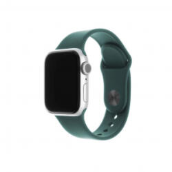 FIXED Set Apple Watch 42/44/45 mm szilikon szíj zöld-kék (FIXSST-434-GREBL) (FIXSST-434-GREBL)