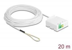 Delock optikai szál csatlakozó doboz 2 x SC/APC Simplex 20m (85932)