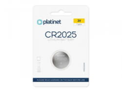 Platinet gombelem lithium CR2025 1db-os (PMBCR20251)