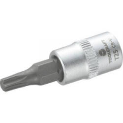 TOOLCRAFT Dugókulcs betét 6, 3 mm (1/4), T-profillal T27, hossz: 37 mm, TOOLCRAFT