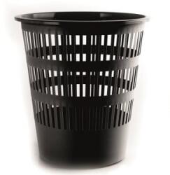DONAU papírkosár 12 liter fekete (D307F / D307-01) (D307-01)