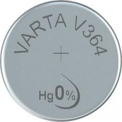 VARTA 364 gombelem, ezüstoxid, 1, 55V, 20 mAh, Varta SR621SW, SR60, SR621, V364, D364, 602, T, 280-34, SB-AG, SB-DG (364101401) - aqua