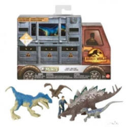 Mattel Jurassic World: Mini dínók meglepetés csomag - Chaotic Cargo (GWP70) - aqua