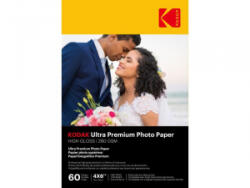 Kodak Ultra Premium RC Gloss fotópapír 280g, 10x15, 60db (KO-9891626) (KO-9891626)