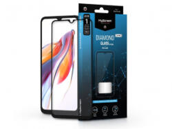 MyScreen Protector Diamond Glass Lite Edge 2.5D Xiaomi Redmi 12C/Redmi 11A edzett üveg kijelzővédő fólia fekete kerettel (LA-2320) (LA-2320)