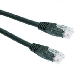 Gembird Cablexpert UTP CAT5e patch kábel 0.25m fekete (PP12-0.25M/BK)